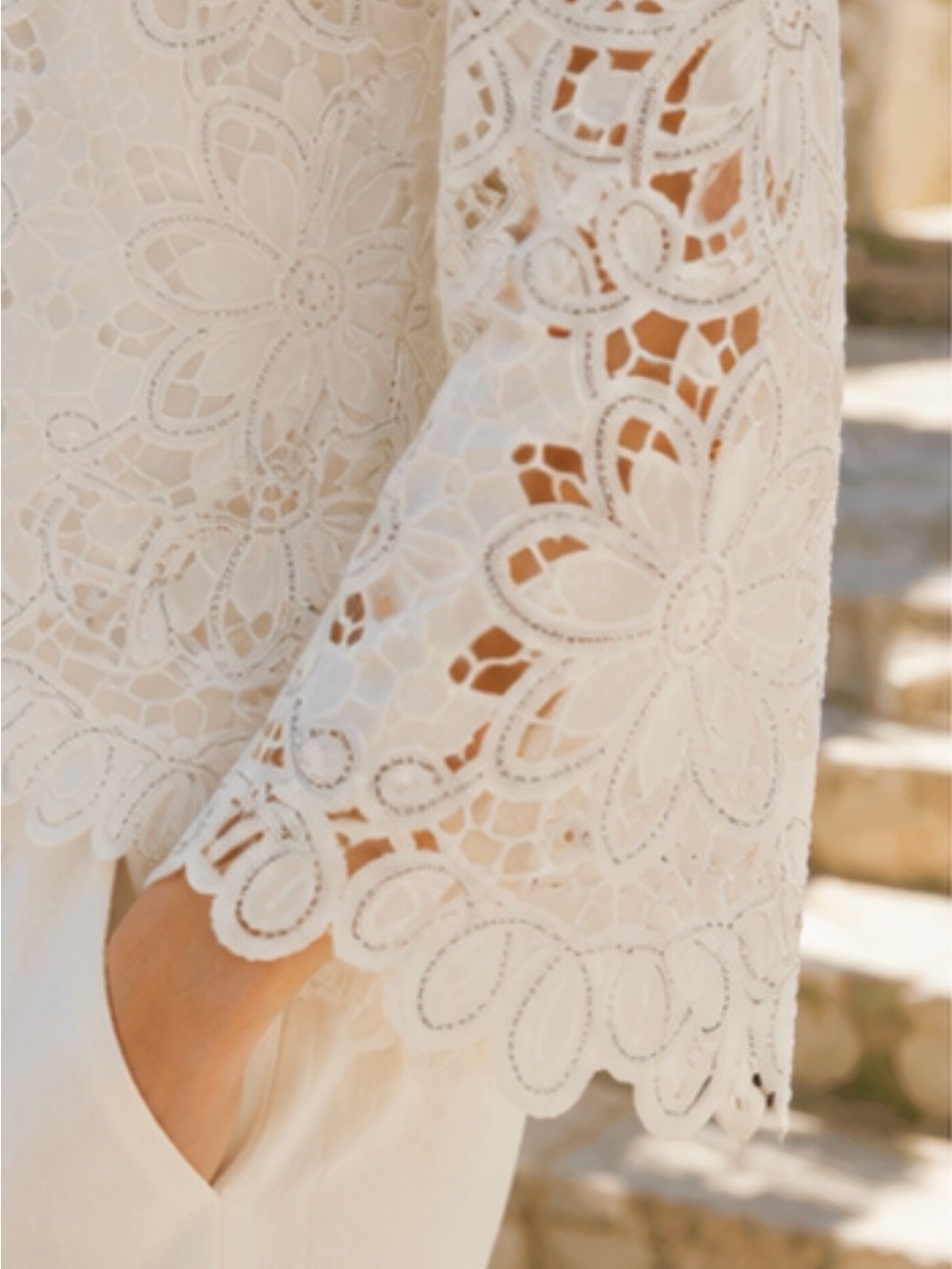 Farm Rio Eyelet Top - Picture 4 of 12